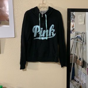 Pink Victoria Secret 2pc  Mint Blue And Black Jogger Set